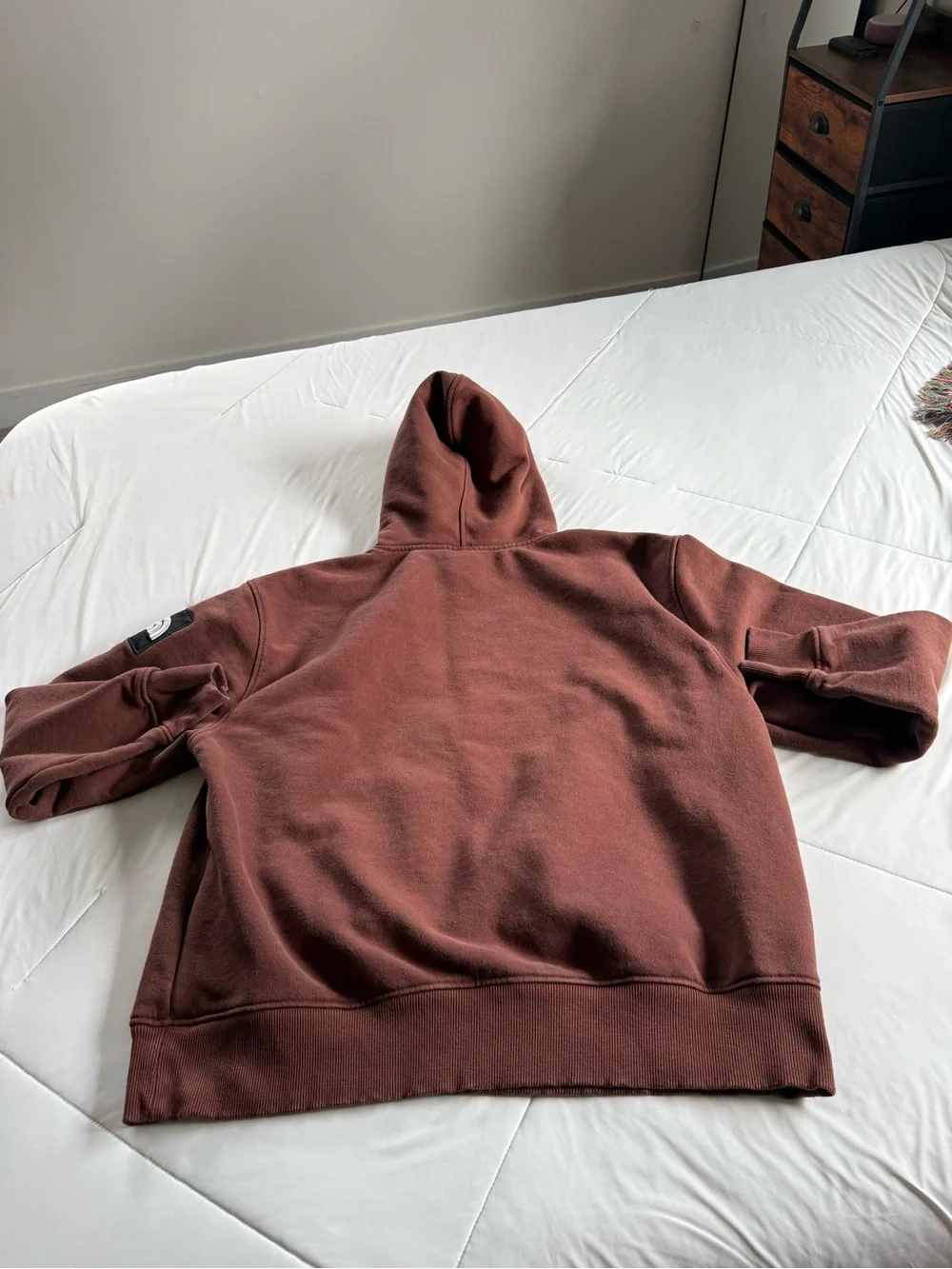 The North Face Heavy Maroon Hoodie